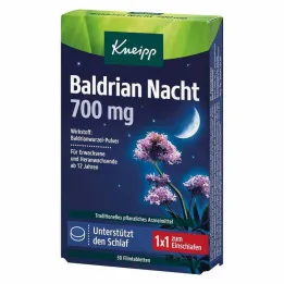 Kneipp Valeriana Notte 700 mg compresse rivestite con film, 30 pz
