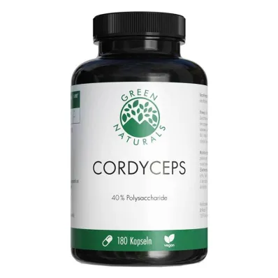 Capsule Green Naturals Cordyceps sinensis, 180 pz Capsule Green Naturals Cordyceps sinensis, 180 pz