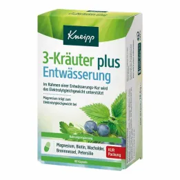 Capsule Kneipp 3 erbe più drenaggio, 60 pz