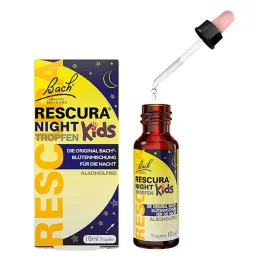 Fiori di Bach Original Rescura Night Kids gocce senza alcool, 10 ml
