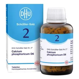DHU Sale Schüßler n. 2 Compresse di calcio fosforico D6, 900 pezzi