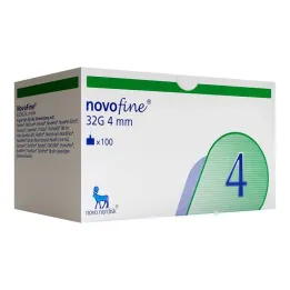Cannule Novofine 4 mm 0,23x0,25 mm 32 G, 100 pezzi