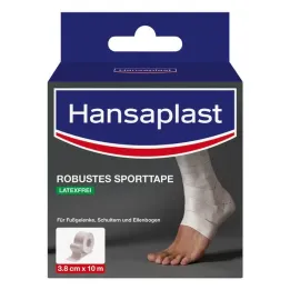 Nastro sportivo robusto Hansaplast 3,8 cmx10 m bianco, 1 pezzo
