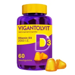 VIGANTOLVIT 2000 U.I. Gomme morbide alla vitamina D3, 60 pezzi
