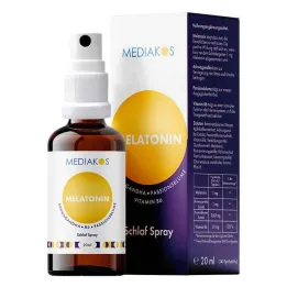 MELATONIN ASHWAGANDHA Mediakos Sleep Spray vegan 20 ml spray, 20 ml