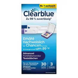 Stick test per monitor di fertilità Clearblue 30 + 3, 33 pz