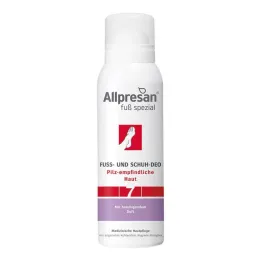 Allpresan Foot Special No.7 Deodorante Spray Piedi e Scarpe, 125 ml