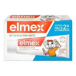 Dentifricio per bambini Elmex 2 - 6 anni confezione duo, 2x50 ml