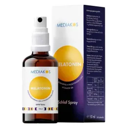 Melatonina Ashwagandha Mediakos Sleep Spray vegan, 50 ml