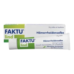 FAKTU Pomata per emorroidi di Lind con amamelide, 50 g