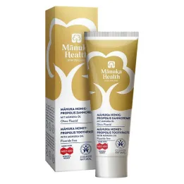 Manuka Health dentifricio al miele e propoli senza fluoro, 75 ml