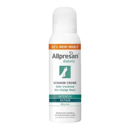 Allpresan diabetico Inten.+ Riparazione senza crema schiumosa allurea, 125 ml