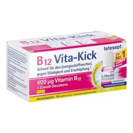 Tetesept B12 Vita-Kick 400μg fiale da bere (18 pezzi)
