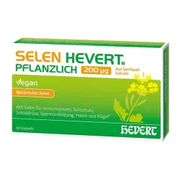 Selenium Hevert capsule vegetali da 200 µg, 60 pezzi