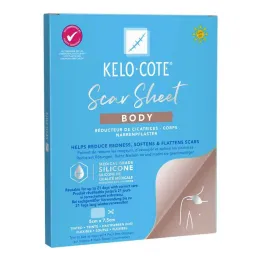 Corpo in gesso per cicatrici in silicone Kelo-Cote, 1 pezzo