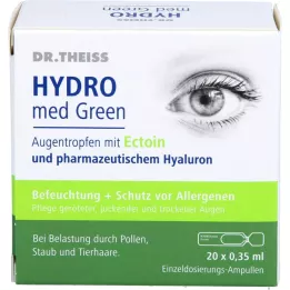 DR.THEISS Hydro med Green Eye Dry Amplificatore monodose, 20X0,35 ml