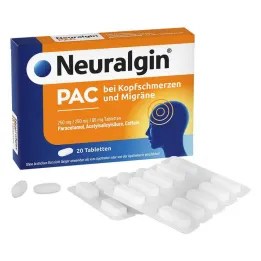 Neuralgin PAC compresse per mal di testa ed emicrania, 20 pz