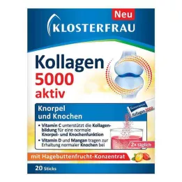 KLOSTERFRAU Collagen 5000 granulato attivo stick, 20 pz