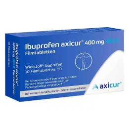 Ibuprofene axicur® 400 mg compresse rivestite con film acute, 10 pz