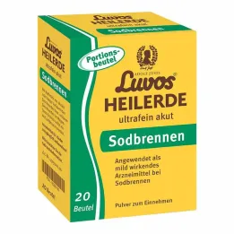 Sacchetto in polvere ultrafine per bruciore di stomaco acuto di argilla curativa Luvos, 20x6,5 g