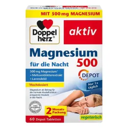 Doppelherz Magnesium 500 compresse notturne, 60 pz