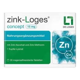 Zinc-Loges concept 15 mg compresse gastroresistenti, 30 pz