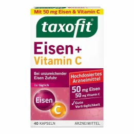 taxofit® ferro + vitamina C capsule, 40 pz