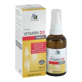 Vitamina D3 1000 UI spray diretto, 50 ml