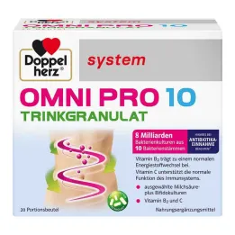 Granuli per bere del sistema Doppelherz Omni Pro 10, 20 pz