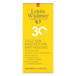 Widmer Sun Face Protezione Solare Anti-Age UV 30 l.P., 50 ml