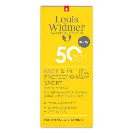 Widmer Sun Face Protezione Solare Sport UV 50 senza P., 50 ml