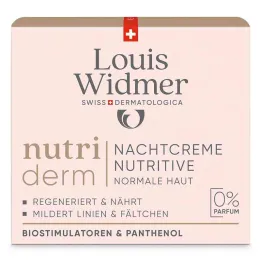 Widmer nutriderm crema notte Nutritive senza P., 50 ml