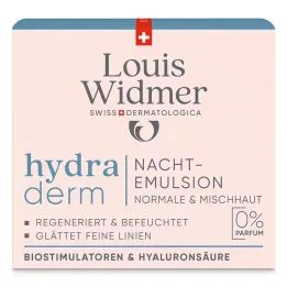 Widmer hydraderm emulsione notturna senza P., 50 ml