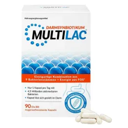 Multilac Synbiotic capsule gastroresistenti, 3x30 pz