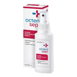 Spray disinfettante per ferite Octenisept con pompa spray, 100 ml