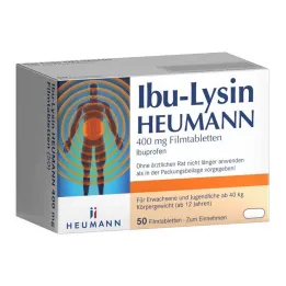 Ibu-Lysine Heumann 400 mg compresse rivestite con film, 50 pz