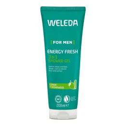 Weleda for Men Energy Fresh Gel doccia 3in1, 200 ml
