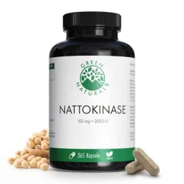 Green Naturals Nattokinase 100 mg capsule vegane (365 pezzi)