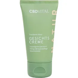 CBD VITAL crema viso pelle secca, 50 ml