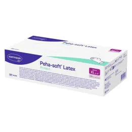 Guanti da esplorazione monouso Peha-Soft Latex Protect non sterili pf XL, 100 pz