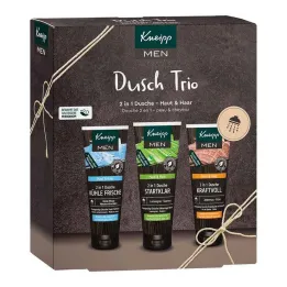 Trio doccia Kneipp Men, 3x75 ml