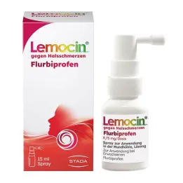 Lemocin Flurbiprofen 8,75 mg/dose Spray per uso nel cavo orale, 15 ml