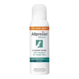 Allpresan diabetico Inten.+ Riparazione con crema schiuma allurea, 125 ml