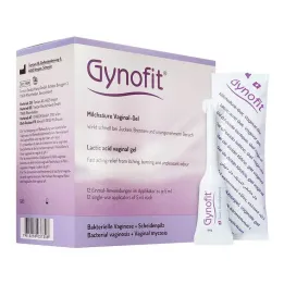 Gel vaginale Gynofit con acido lattico, 12x5 ml