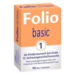 Folio 1 compresse rivestite con film basic, 90 pz