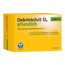 Dekristolvit D3 2000 UI capsule vegetali, 120 pezzi