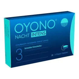 Compresse Oyono Night Intens, 20 pz
