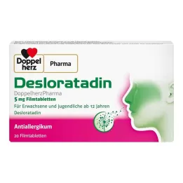 Desloratadina Doppelherzpharma 5 mg compresse rivestite con film, 20 pz