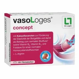 Vasologes concept compresse rivestite con film, 120 pz