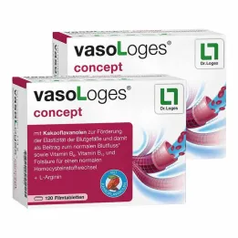 Vasologes concept compresse rivestite con film, 240 pz